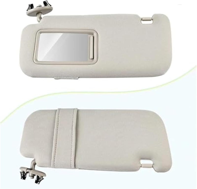 DEMULAX Car Interior Sun Visor with Mirror for Toyota - Image 2