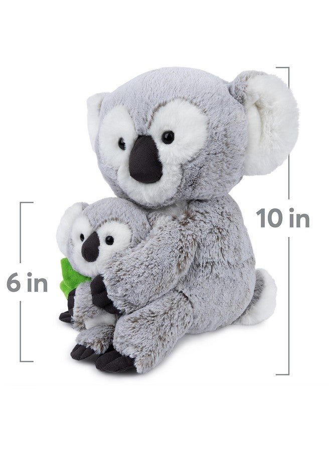 GUND Zozo The Koala Bear With Joey Plush, Stuffed Animal For Ages 1 And Up, Gray/White, 10” - Image 3
