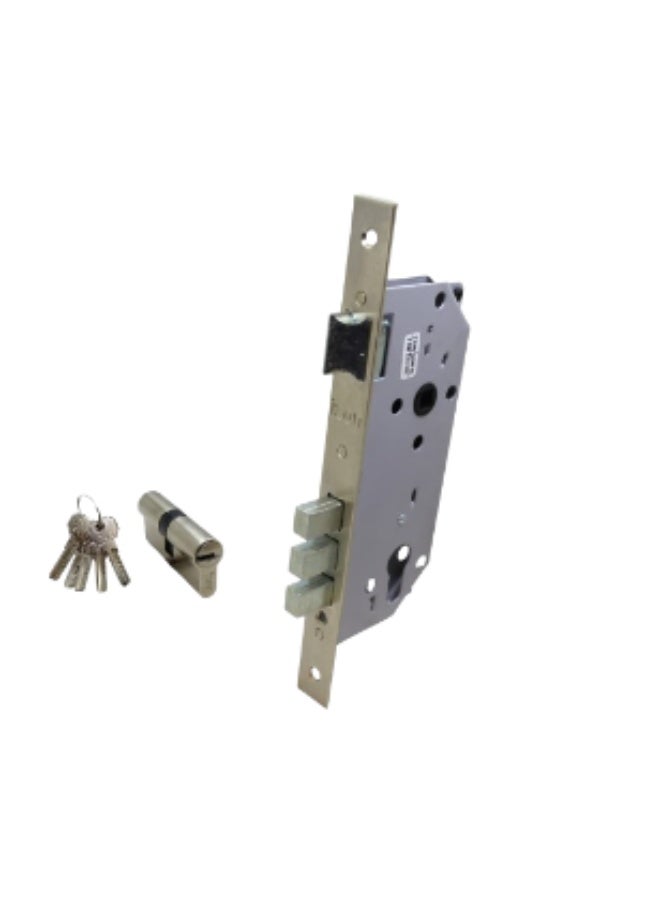 كالون باب شقة ايزون كمبيوتر 5 مفتاح مع سلندر 7سم من الاهرام