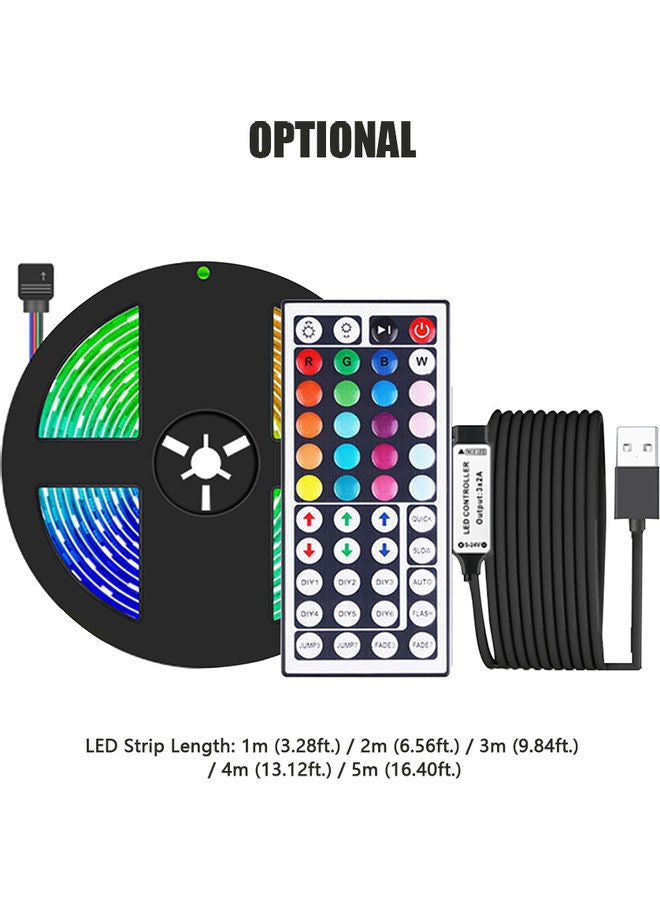 NIBEMINENT LED Strip Light With Remote Control Multicolour - Image 3