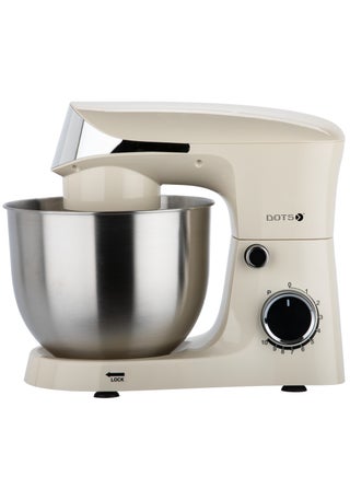 Electric Mixer, DOTS 800W,5 liter stainless steel bowl, 10 speed settings, elegant design for versatile baking, mixing and kneading, perfect for baking - FMS103P52 - Creamy - pzsku/Z01C29CC52B069647725DZ/45/_/1736839084/79ed7162-0637-4346-a6a5-50598e5c031f