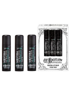 C. O. Bigelow C.O. Bigelow Mentha Lip Balm Stick Trio Moisturizing Lip Balm 3 Pack 0.15 Oz4.5G Each  - Image 1