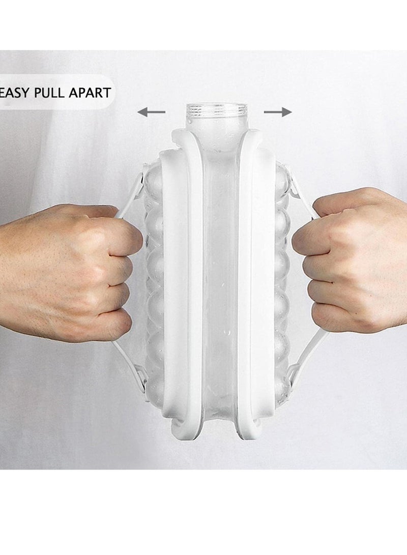 Creative Ice Hockey Machine Kettle Kitchen Bar Accessories Ice Cube Mold 2 In 1 Multifunctional Container Pot - Image 4