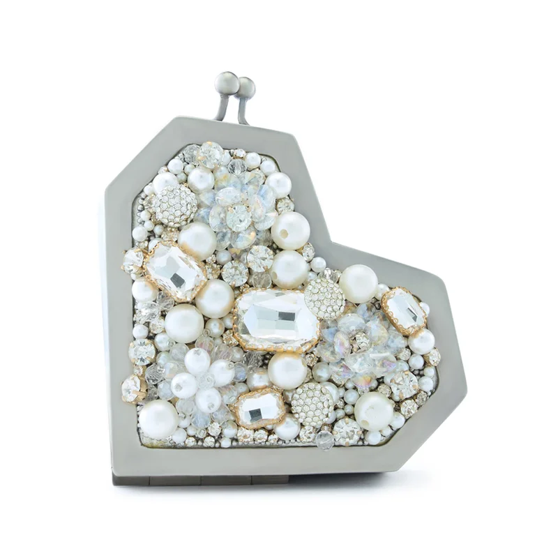 Anaar Anaar Charisma Slingette Embellished Clutch Bag