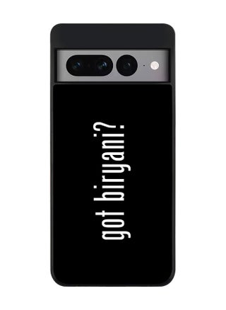 Rugged Black edge case for Google Pixel 7 Pro Slim fit Soft Case Flexible Rubber Edges Anti Drop TPU Gel Thin Cover - Got Biryani? - pzsku/Z01C2BA9372B9CFD22D33Z/45/_/1674474647/dd666871-b3d0-4268-a41c-e782f9708fdd