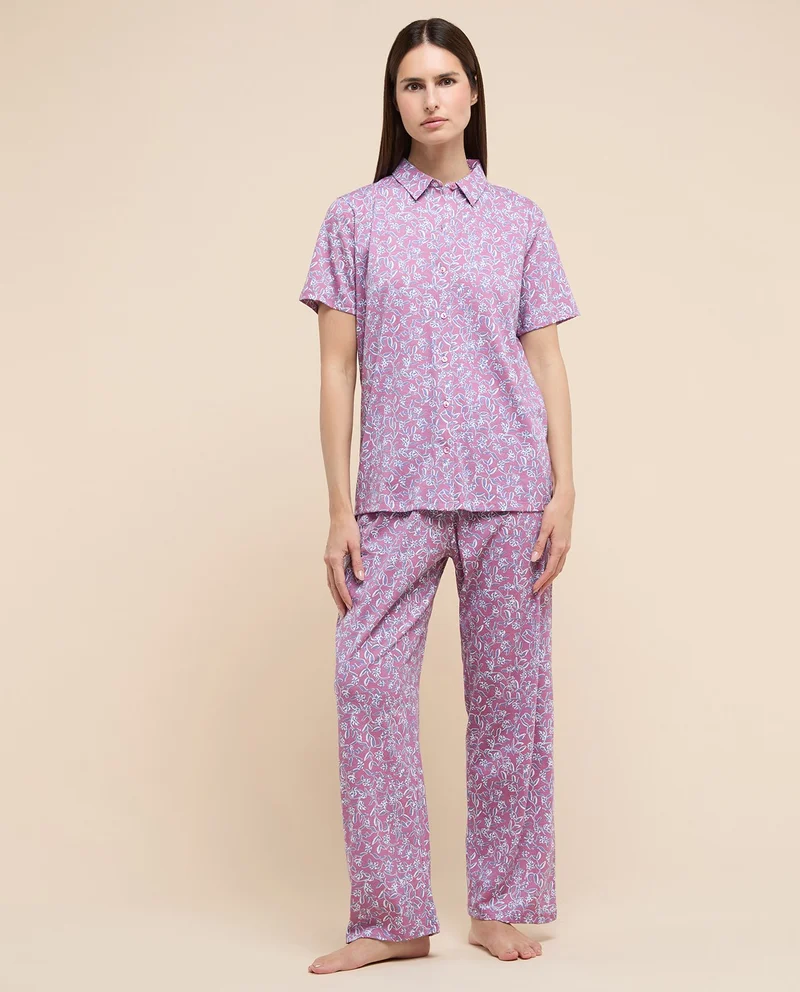 R&B Printed Pyjama Set