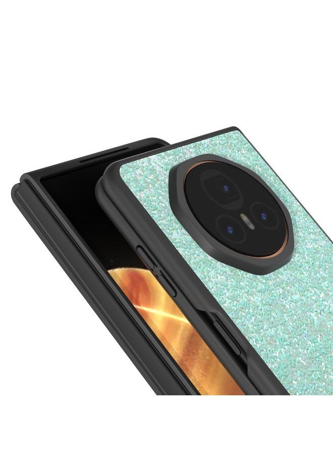 Green Tiger Case For Honor Magic V3 Black Frame Colorful Glitter Phone Case  - Image 2