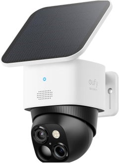 eufy Security SoloCam S340, Solar Security Camera, Wireless Outdoor Camera, 360° Pan & Tilt Surveillance, No Blind Spots, 2.4 GHz Wi-Fi, No Monthly Fee, HomeBase S380 Compatible  - Image 1