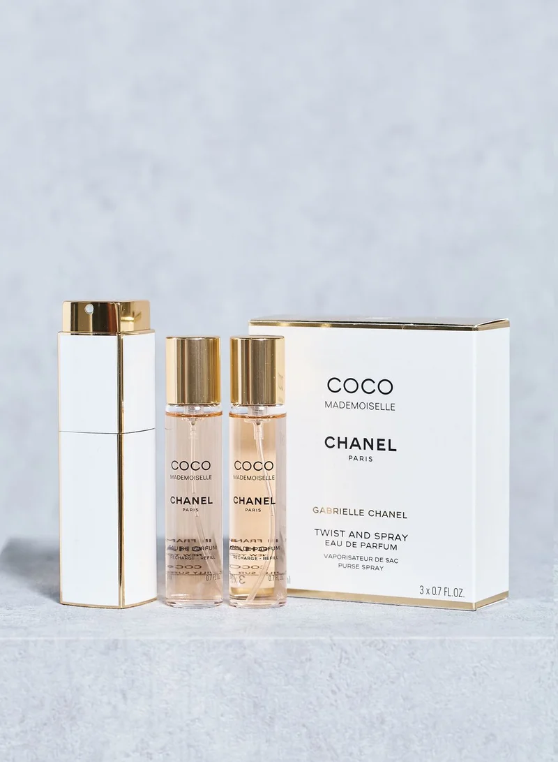 CHANEL Coco Mademoiselle Twist & Spray 3X20Ml Edp