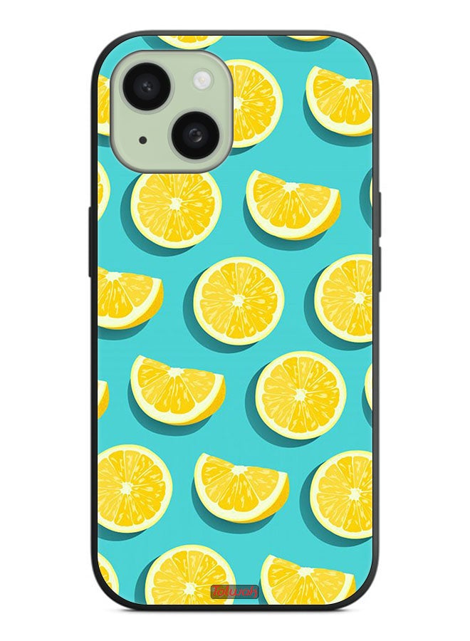 Tolwak Apple iPhone 15 Protective Case Cover Pattern Of Oranges - Image 2