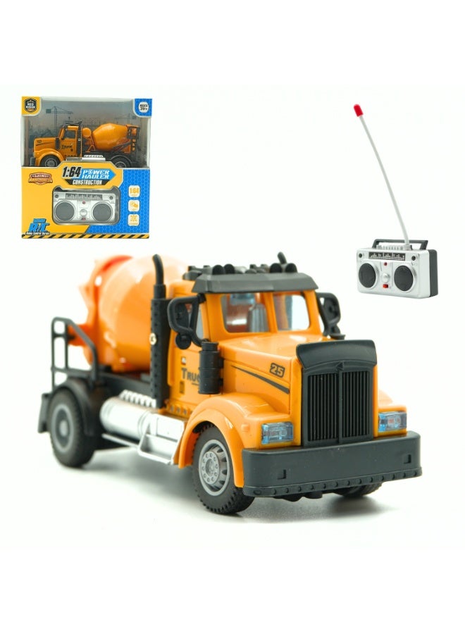 Mini Machines ماكينات ميني ميني R/C باور هولر للبناء - خلاط أسمنت | مقياس 1:64 | 4 قنوات | العمر 3 سنوات وما فوق - Image 1