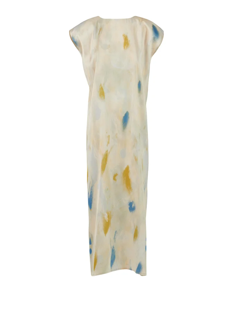 leem  Printed Maxi Dress for Women | Best Price UAE