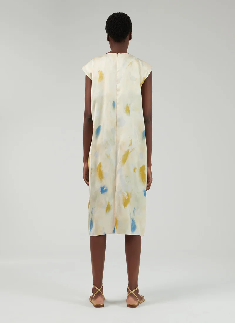 leem  Printed Maxi Dress for Women | Best Price UAE