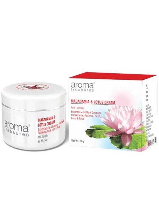Aroma Treasures Macadamia And Lotus Cream (50Gm)  - Image 2