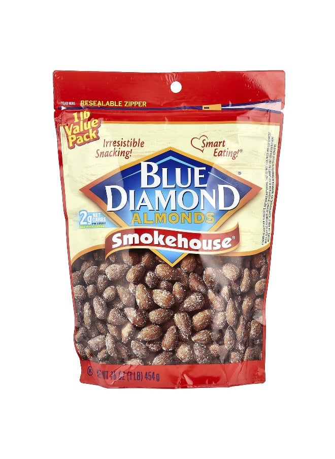 Blue Diamond Blue Diamond, Smokehouse®, Almonds, 16 oz (454 g)  - Image 1
