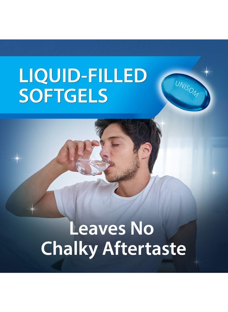 Unisom Nighttime Sleep-Aid Diphenhydramine HCI 100 Softgels  - Image 3