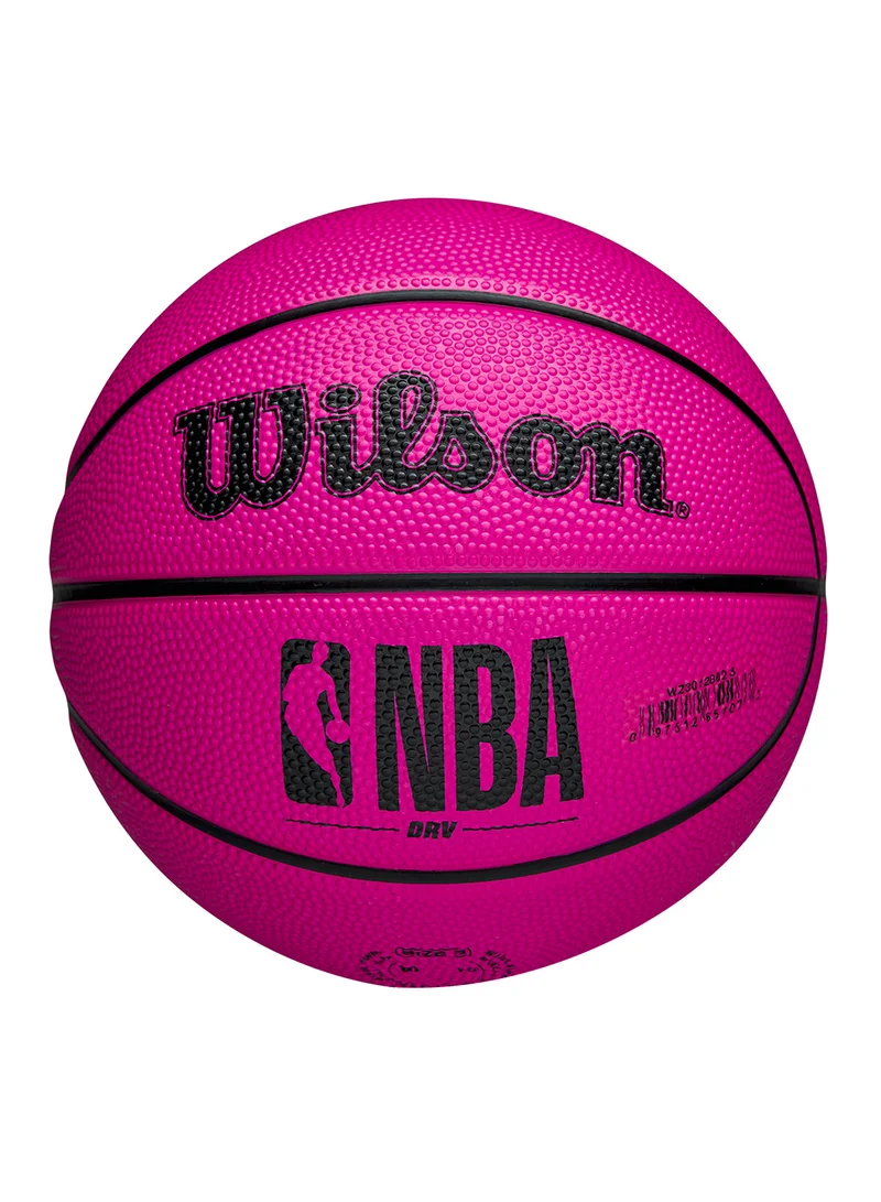Wilson NBA Drv Mini Outdoor Basketball - Size 3 (mini ball) - Pink