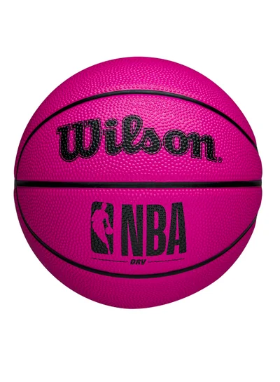 Wilson NBA Drv Mini Outdoor Basketball - Size 3 (mini ball) - Pink