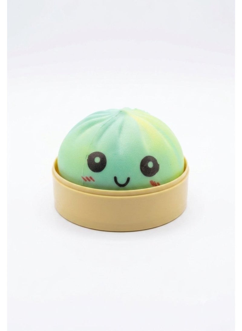 Squishy Dumpling - Squishy Dumpling - Stress Relief Dumpling Toy - Foam Dumpling Stress Relief Figure - Steamed Stuffed Bun Simulation Cake Toy, Squeezable Dumpling Ball, Stress Relief Toys, Sensory Squeeze Toy - Rubber Dumpling Stress Relief Ball for Kids, Colorful Dumpling Stress Relief Balls, Stress Relief Fidget Toys, Squeeze Dough Ball, Sensory Stress Relief Toy, Anti-Anxiety Cake. Rubber Stress Relief Ball for Kids, Colorful Stress Relief Balls, Stress Relief Toys, Stress Relief Dough Ball, Sensory Stress Relief Toy, Anti-Anxiety Cake - 1 Random Piece. - Image 2