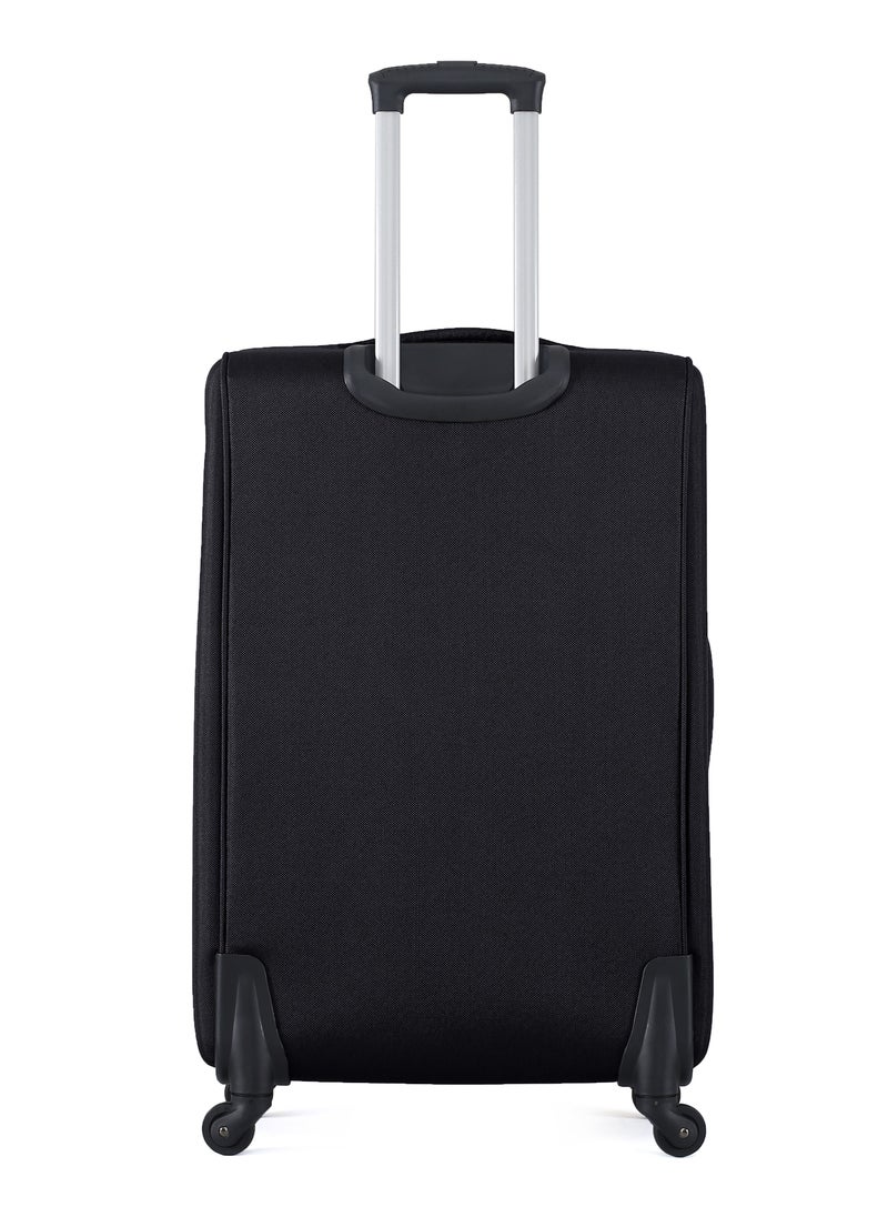 VIPTOUR - Set of 4 Light Weight Polyester Fabric Trolley Luggage With Number Lock 20,24,28,32 Inches - Image 1