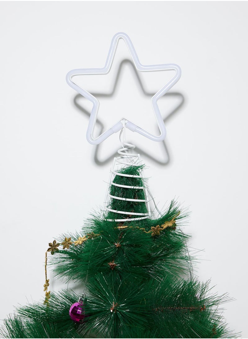 Typo - Christmas Neon Light Tree Topper - Image 1