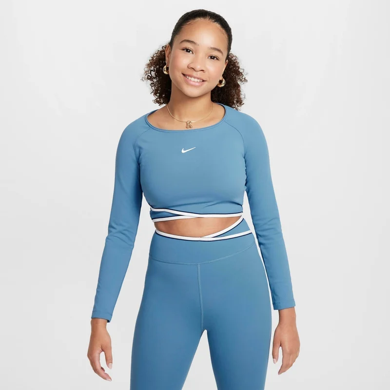 Girls' Dri-FIT Long-Sleeve Top