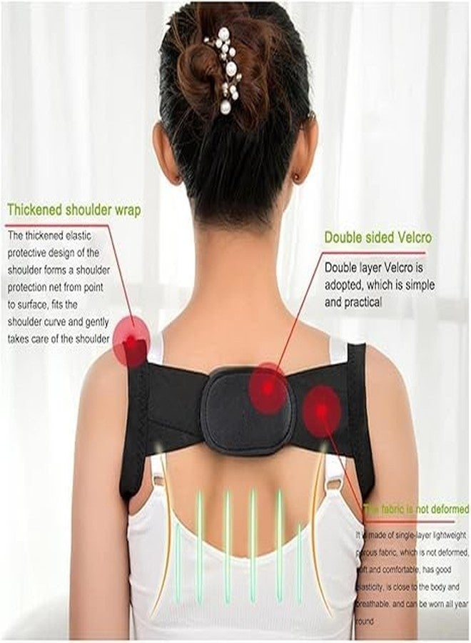 istore Posture Corrector - Adjustable Back Brace for Men and Women -Relieves Neck, Shoulder, Clavicle, and Back Pain, Back Belt for Back Pain, Breathable Design, Pack of 1 - Image 3