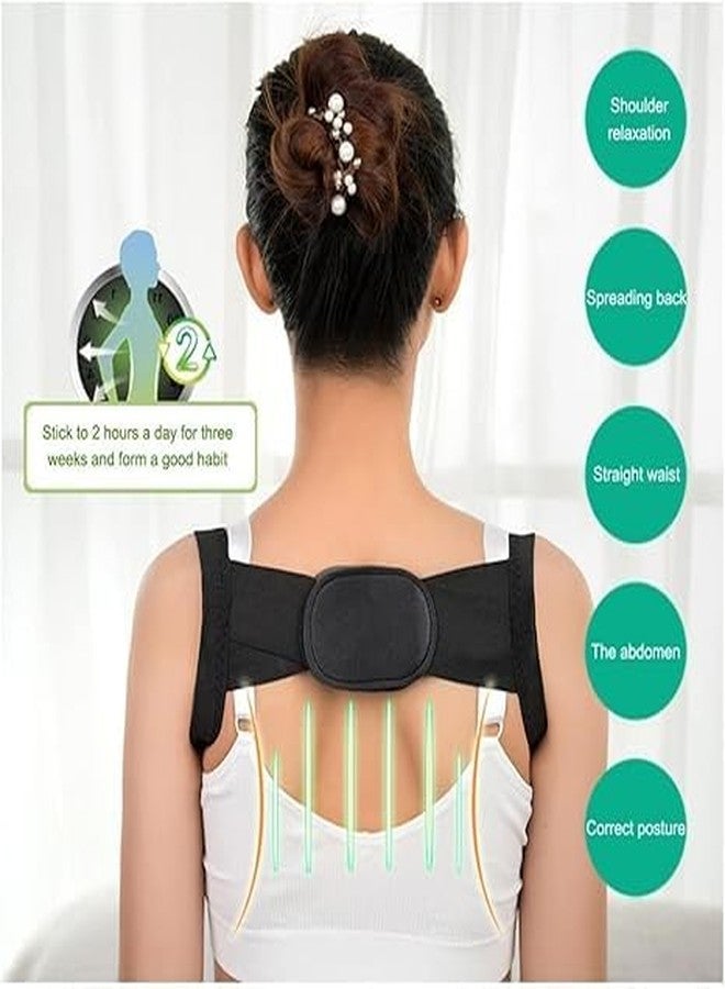 istore Posture Corrector - Adjustable Back Brace for Men and Women -Relieves Neck, Shoulder, Clavicle, and Back Pain, Back Belt for Back Pain, Breathable Design, Pack of 1 - Image 4