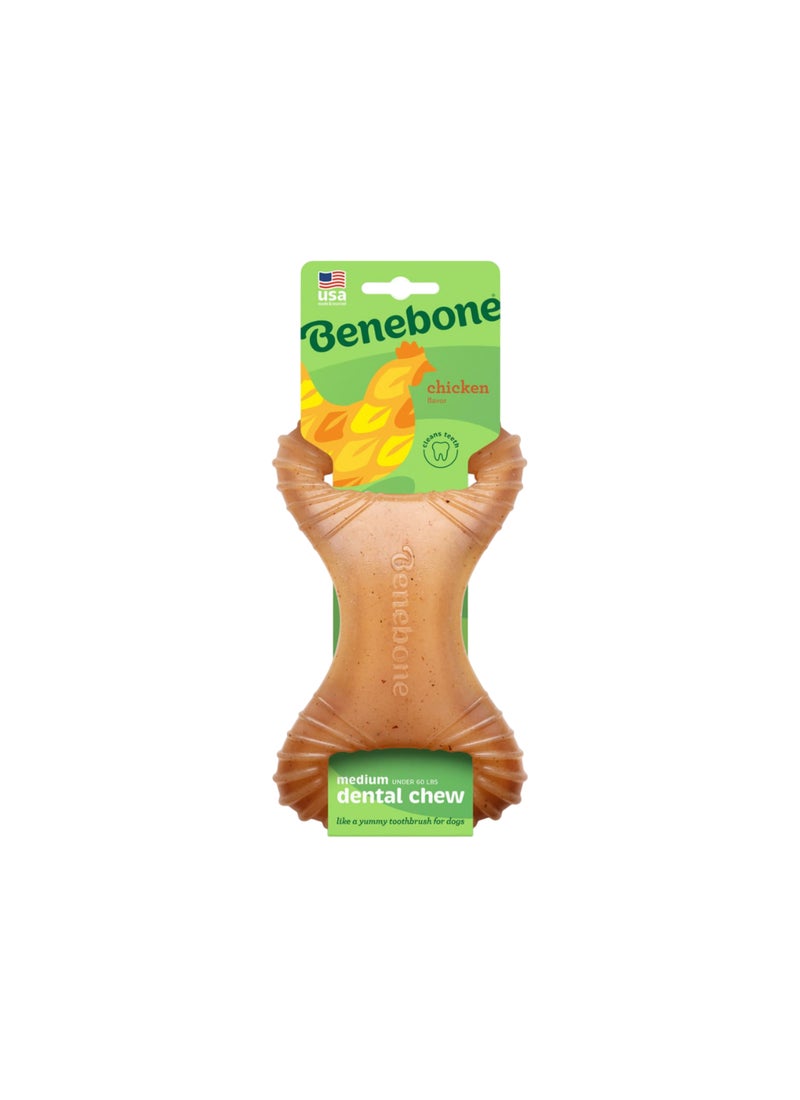 Benebone Dental Dog Chew Toy Chicken - Image 1
