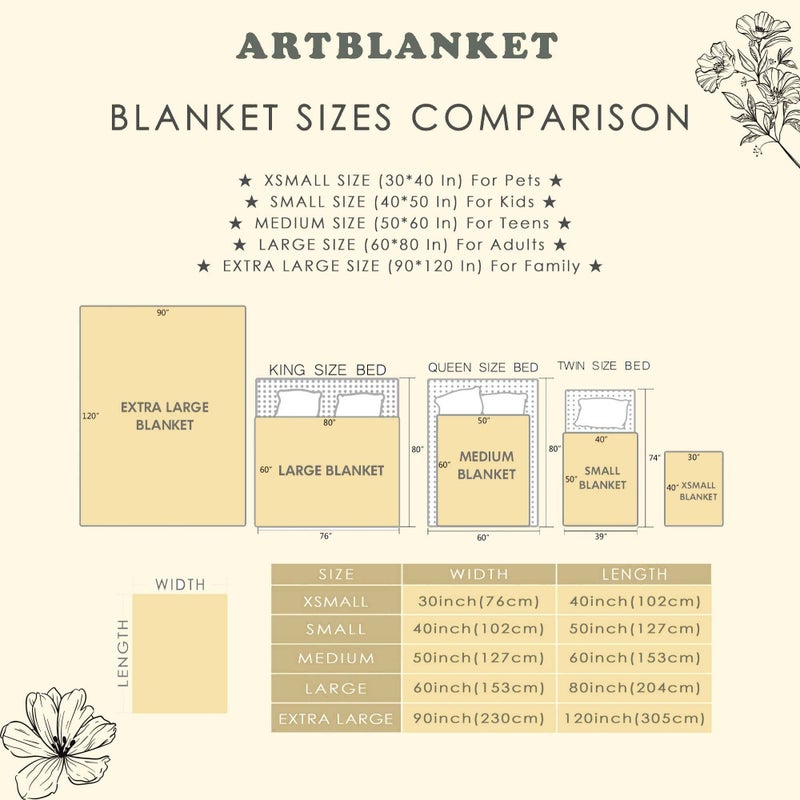 ARTBLANKET Just A Girl Who Loves Pickles Throw Blanket Fannel Fleece Microfiber Plush Bed Blanket Super Soft Blanket for All Season Bed Couch Sofa 60x50 in for Teen - Image 4