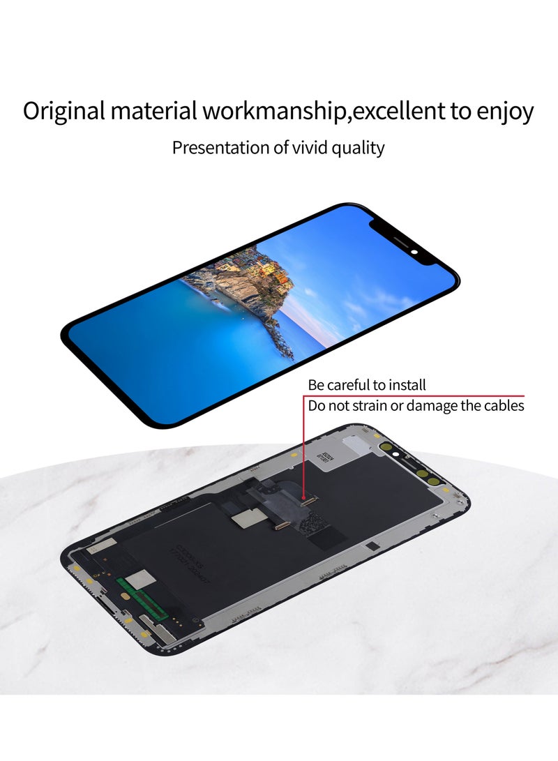 فلاي سي دي اي  FLYCDI For iPhone 15 Plus Soft OLED IC Removable, LCD Display Screen Replacement Kit with Installation Tools, High Brightness, Wide Color Gamut, Mobile Phone Repair Parts - Image 4