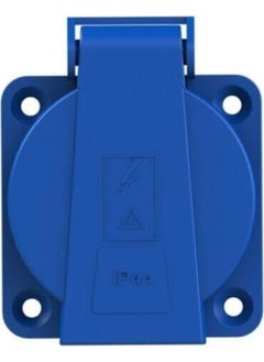 NE-AD Nead Combination 1X16 A Covered Grounded Panel Socket (Blue)  - Image 3