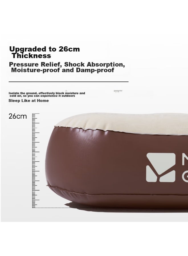 Mobigarden Automatic Inflatable Bed, Outdoor Camping Built-in Pump Three-person Air Mattress Inflatable Pad, Nx24663014, And Sand - Image 5