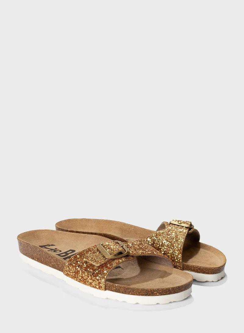 BAYTON Zephyr One Strap Flat Sandals