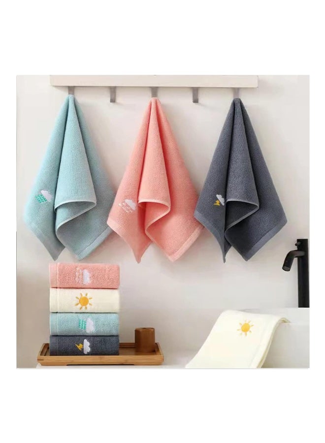 sokany 4 Packs of Cotton Hand Towels, Super Soft and Absorbent for Bathing, Hands,Face,Gym and Spa, Size74x34cm - Image 2