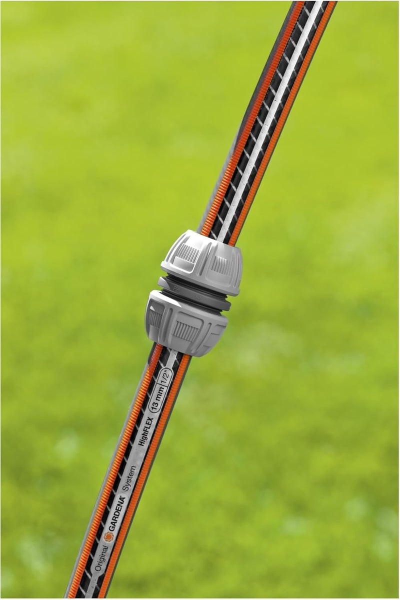 GARDENA Repairer 13mm (1/2") and 15mm (5/8"): Hose Repair Quick and Easy without Tools, Power Grip, High Holding Power, Packed (18232-20) - Image 5
