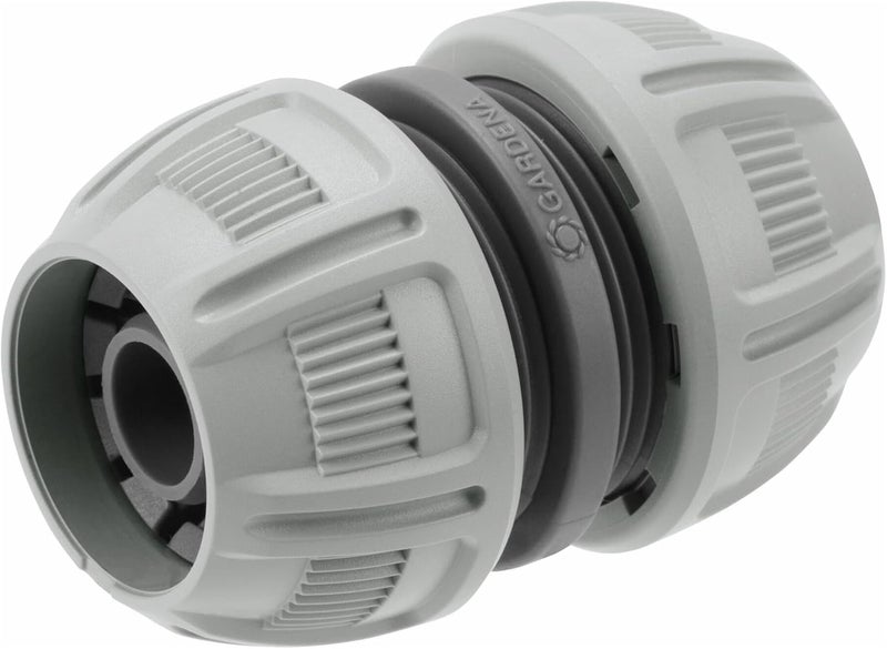 GARDENA Repairer 13mm (1/2") and 15mm (5/8"): Hose Repair Quick and Easy without Tools, Power Grip, High Holding Power, Packed (18232-20) - Image 1