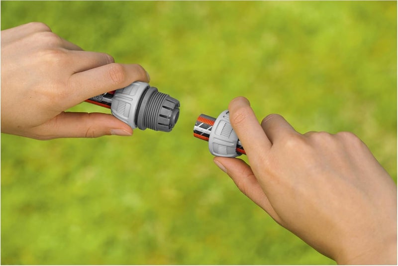 GARDENA Repairer 13mm (1/2") and 15mm (5/8"): Hose Repair Quick and Easy without Tools, Power Grip, High Holding Power, Packed (18232-20) - Image 4