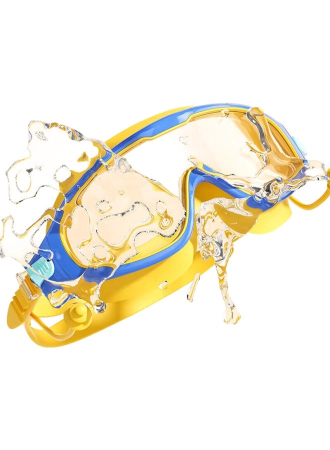 Yuke Children'S Swimming Goggles For Boys And Girls, Waterproof Anti-Fog High-Definition Swim Glasses (With Water Gun), Pink - Image 3