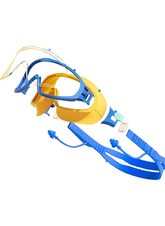 Yuke Children'S Swimming Goggles For Boys And Girls, Waterproof Anti-Fog High-Definition Swim Glasses (With Water Gun), Pink - Image 2