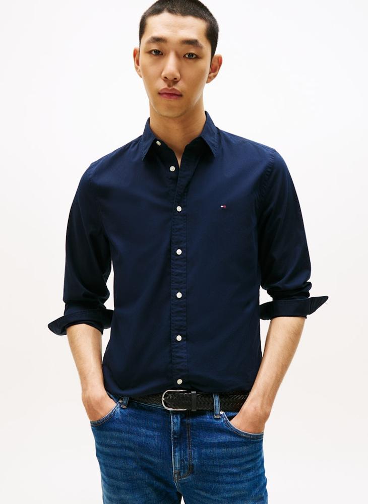 TOMMY HILFIGER Logo Long Sleeve Shirt - Image 1