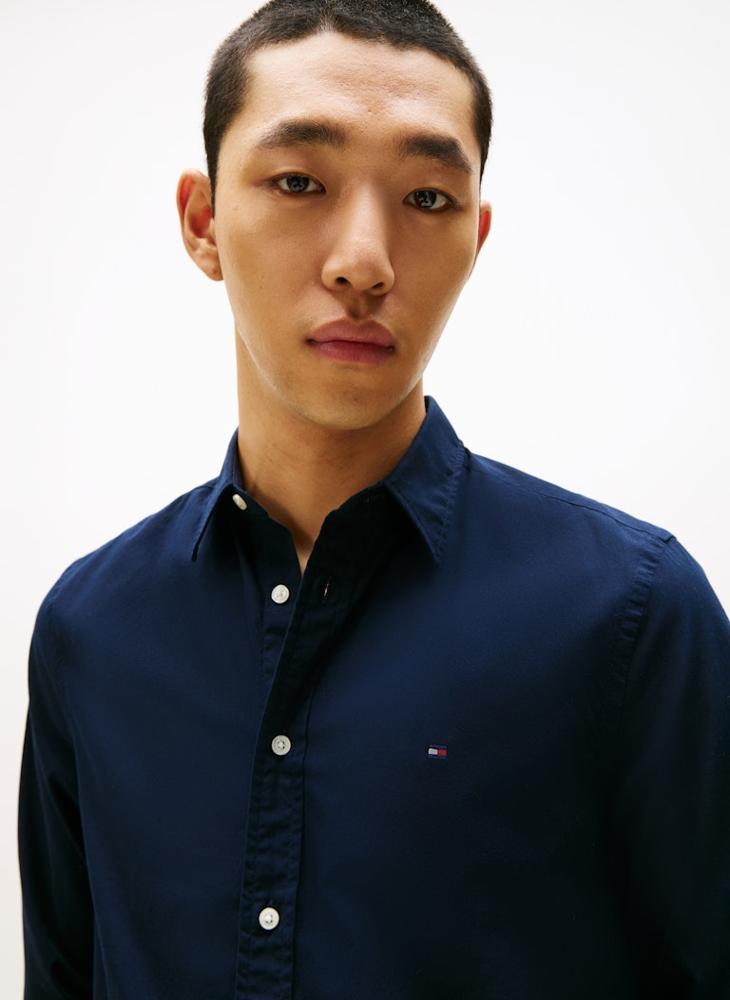 TOMMY HILFIGER Logo Long Sleeve Shirt - Image 3