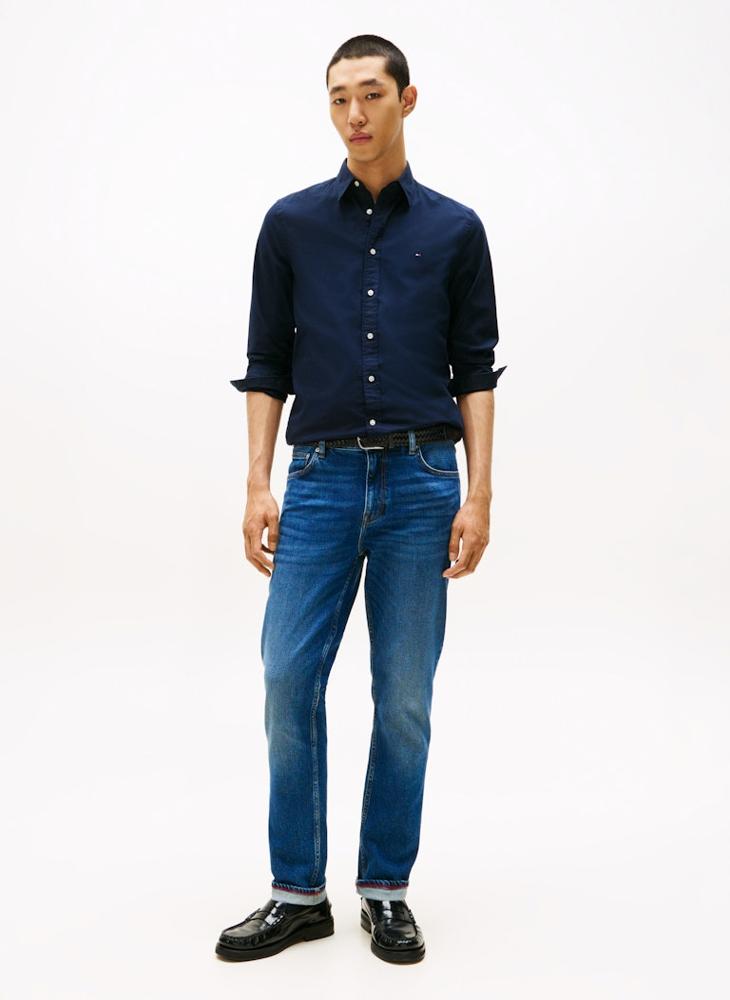 TOMMY HILFIGER Logo Long Sleeve Shirt - Image 4