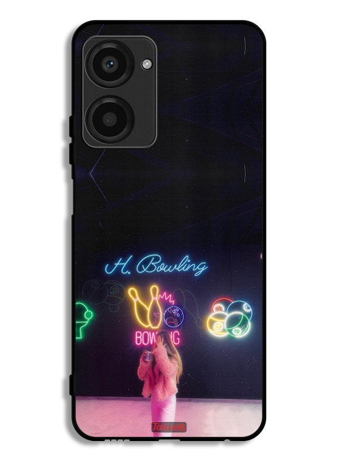 Tolwak Realme 10 Pro Protective Case Cover Bowling Lover - Image 1