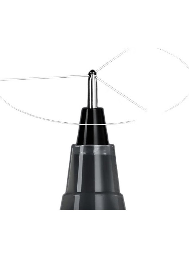 Pilot P500 Exam Pen - Gold Label Series Gel Rollerball Pen, High School Student Learning Tool, Signature Pen, Bl-P50Mw 0.5Mm Turkish Rose, 12-Pack - Image 3