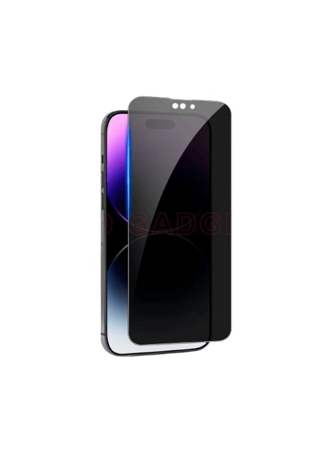 AKSESORY Privacy Screen Protector for iPhone 11 (6.1") – Full Coverage Anti-Spy Tempered Glass | Edge-to-Edge, Curved, Case-Friendly Design - Image 1