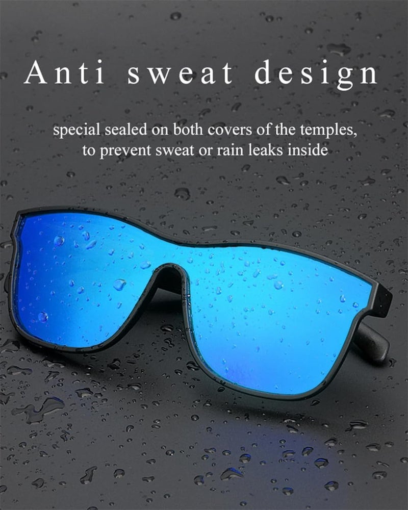 Smart Glasses, Bluetooth Sunglasses for Men Women with Speakers, Polarized Lenses, Touch/Voice Assistant - Image 2