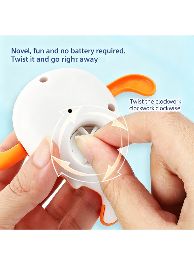 LuckSa Baby Bath Toys Fishing Games Swimming Whales Bath Time Bathtub Toy for Toddlers Baby Kids Infant Fish Set Age 18months and up - Image 4