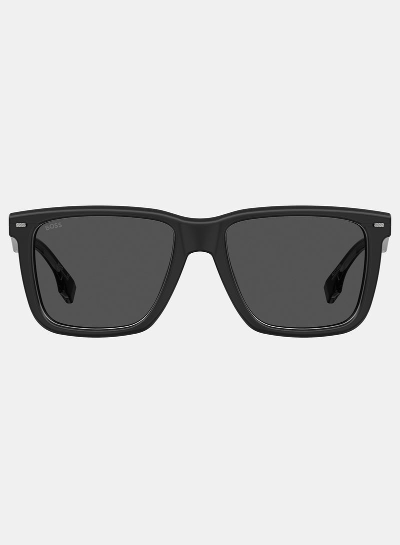 BOSS Men Square Sunglasses 55 BOSS 1317/S - Image 3