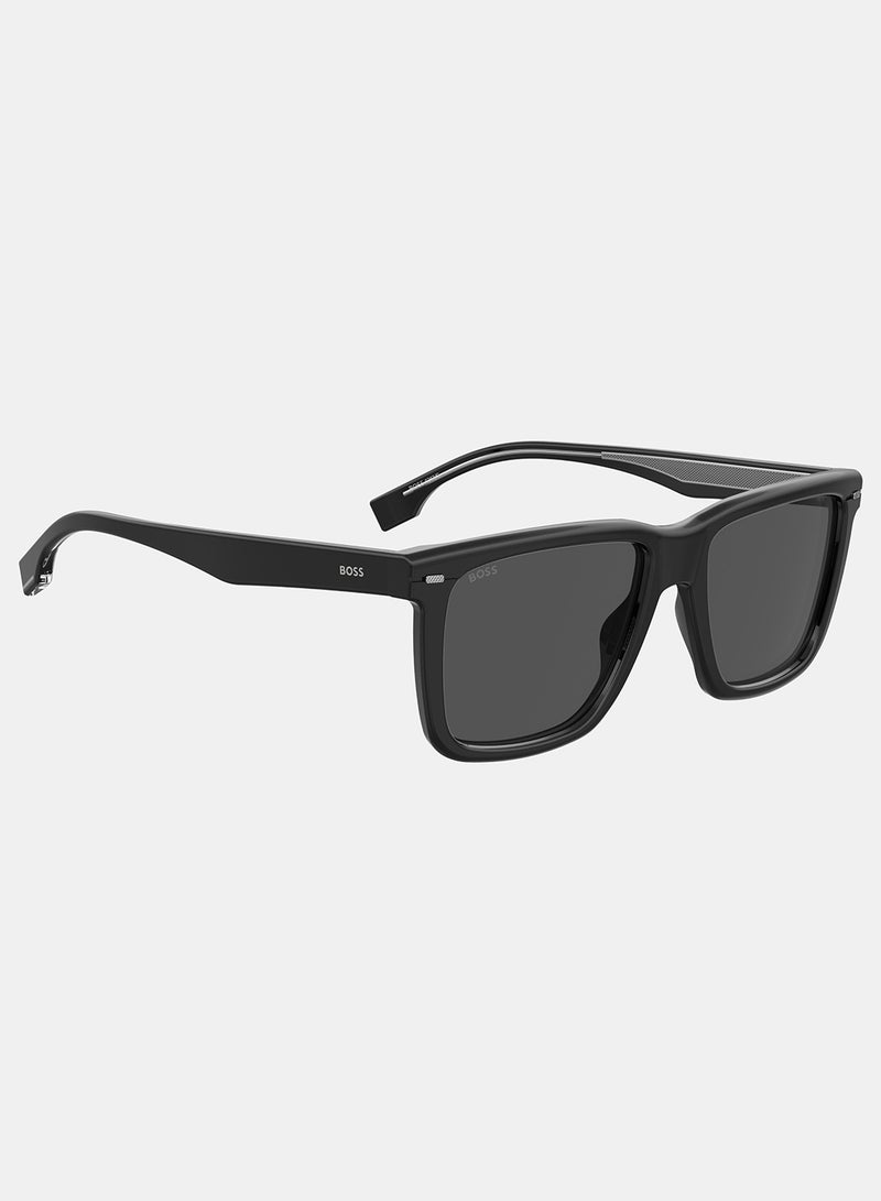 BOSS Men Square Sunglasses 55 BOSS 1317/S - Image 2